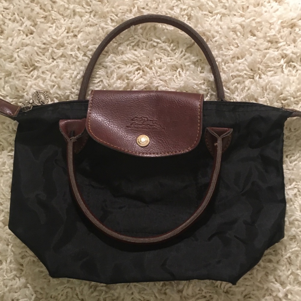 LONGCHAMP MINI black tote